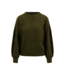 Zusss Trui met Hartje Detail - Moss Green