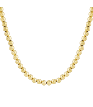 Ketting Hollow 10mm - Gold