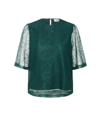 Saint Tropez Meredith Blouse - June Bug