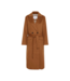 Saint Tropez Lida Wool Coat - Nuthatch
