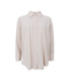 Black Colour Starry Strass Shirt - Creme