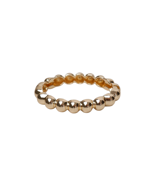 Black Colour Alira Bracelet - Gold