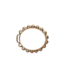 Black Colour Alira Bracelet - Gold