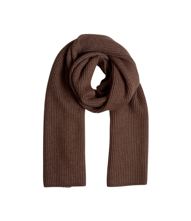 Moss Copenhagen Galine Rachelle Scarf - Slate Black Melange