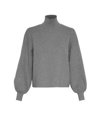 Moss Copenhagen Mercy East M Pullover - Medium Grey Melange