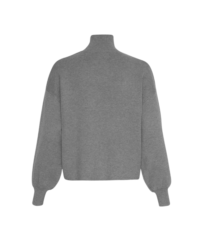 Moss Copenhagen Mercy East M Pullover - Medium Grey Melange