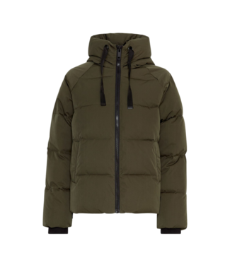 Moss Copenhagen Pavinaria Short Jacket - Forest Night