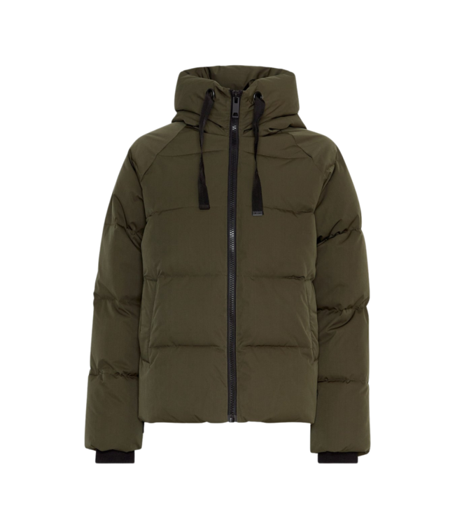 Moss Copenhagen Pavinaria Short Jacket - Forest Night