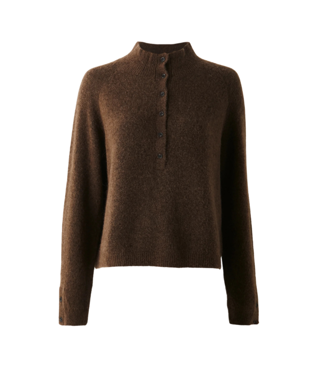 Moss Copenhagen Milania Hope M Pullover - Slate Black Melange