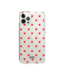 MIM Amsterdam Gel Case Heart - Red/Transparant