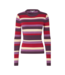 MbyM Minno Lurex Minnie Knit - Blackberry Wine Stripe