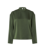 MbyM Quilana Linea Short Longsleeve Blouse - Pine Green
