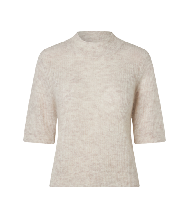 MbyM Clara Crew Knit - Oat Melange