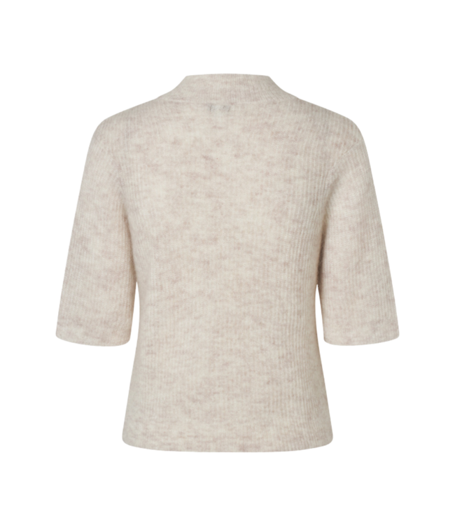 MbyM Clara Crew Knit - Oat Melange
