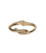 Black Colour Vinia Bracelet - Gold
