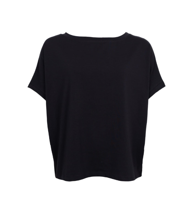 Black Colour May Loose Blouse - Black