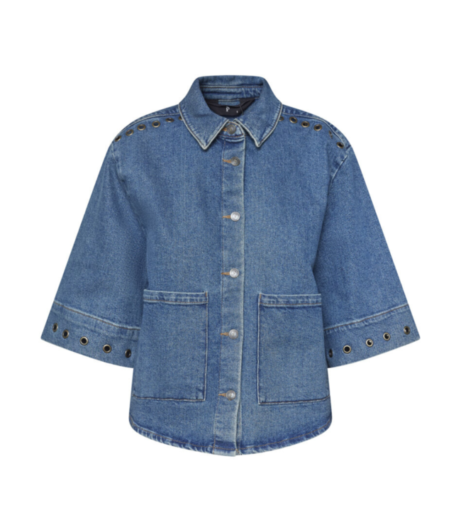 Sisters Point Olea Jacket - Vintage Blue