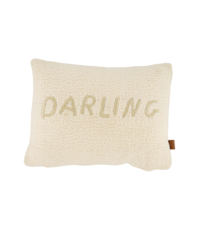 Zusss Kussen Teddy Darling 35x25cm - Zand