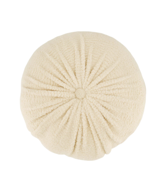 Zusss Kussen Teddy Rond Ø40cm - Zand