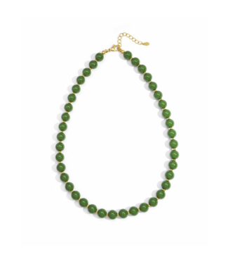 Ketting Small Beads - Army Green