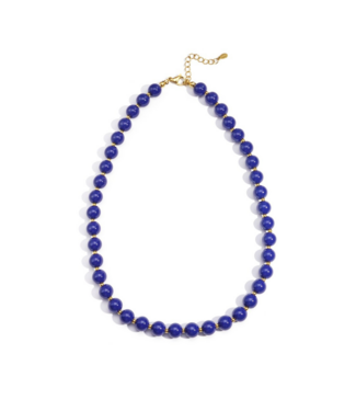 Ketting Small Beads - Dark Blue