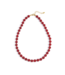 Ketting Small Beads - Crimson Red