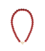 Ketting Casual Beads - Wine Red
