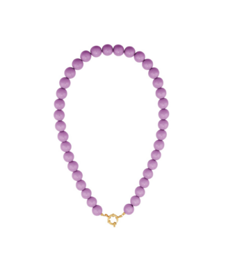 Ketting Casual Beads - Purple