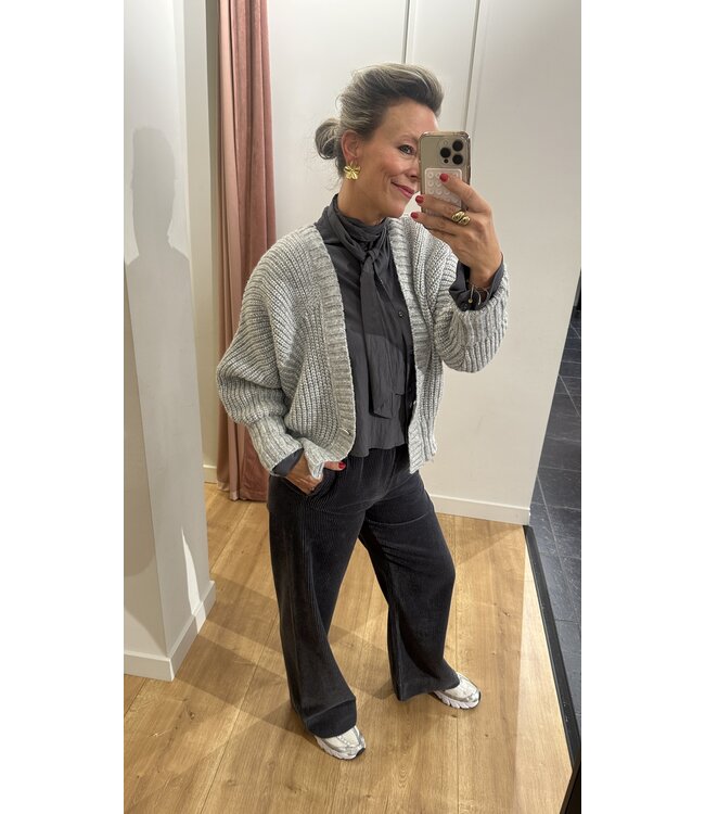 Nukus Jolijn Cardigan - Light Grey