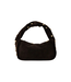 Color Club Lottie Suede Bag - Dark Brown