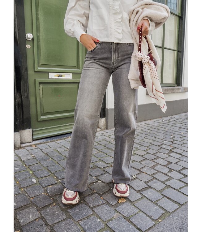 Catwalk Junkie Loose Fit Jeans - Dark Grey