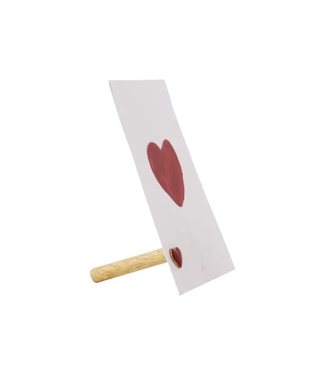 Zusss Kaartenstandaard Magneet Hartje - Rood
