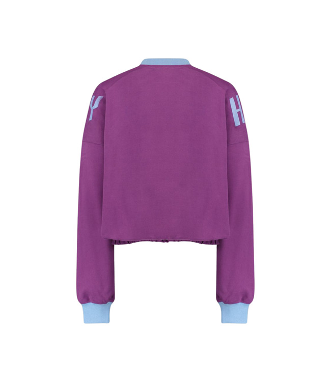 Harper & Yve How We Party Sweater - Perfect Purple