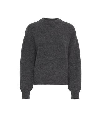 Moss Copenhagen Annamaja Alegria Pullover - Dark Grey Melange