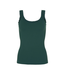 Tim & Simonsen Frida Rib Top - Verde Scuro