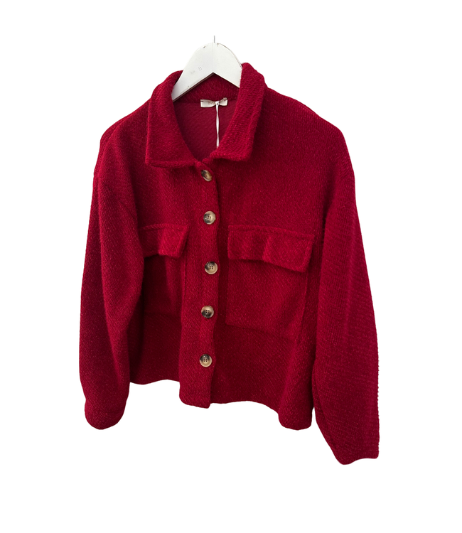 Color Club Moos Jacket - Red