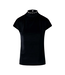 Zusss Turtle Top met Parels - Zwart