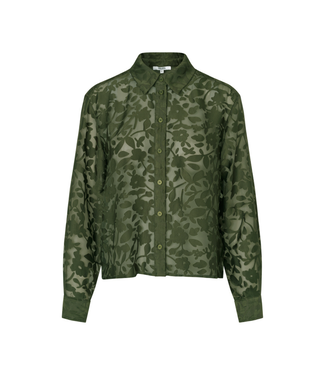 MbyM Nira Blouse - Beetle Green