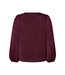 Ydence Top Nyma - Burgundy