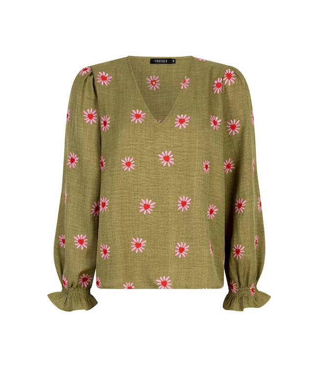 Ydence Top Philou - Green