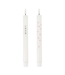 Zusss Set van 2 Ledkaarsen Love - Wit/Groen/Rood