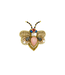 Zusss Vlinder Broche - Moss Green