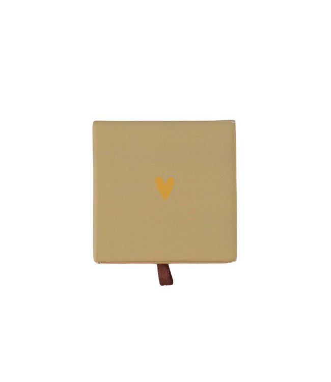 Zusss Ketting Hartje in Schuifdoosje in je Hart - Wit