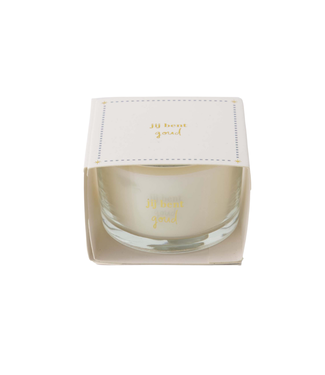 Zusss Geurkaars in Wikkel Jij Bent Goud - Zand/Goud