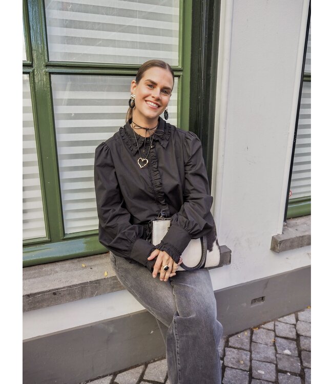 Harper & Yve Ellie Blouse - Black