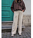 Moss Copenhagen Rosina Michelle High Waist Pants - Fog Melange