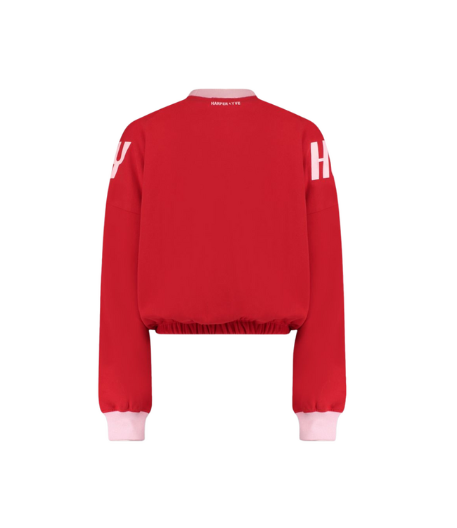 Harper & Yve Howweparty Sweater - Poppy Red