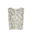 Moss Copenhagen Magnolia Sleeveless Top - Silver/T Coco