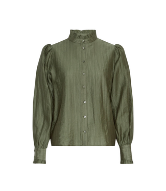 Moss Copenhagen Femine Shirt - Olivine