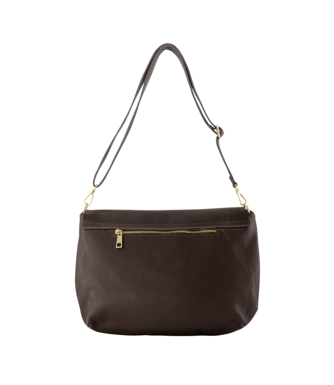Color Club Bag Jules - Dark Brown